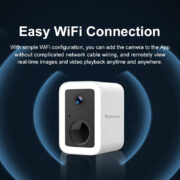 VSTARCAM smart ηλιακή κάμερα CB554 με φωτισμό, 3MP, WiFi, SD, 5200mAh, IP66 6