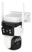 VSTARCAM smart ηλιακή κάμερα CB621DR, dual lens, 3MP, WiFi, SD, PTZ, IP66 3