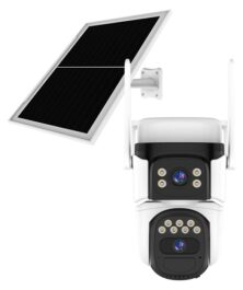 VSTARCAM smart ηλιακή κάμερα CB621DR, dual lens, 3MP, WiFi, SD, PTZ, IP66