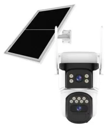 VSTARCAM smart ηλιακή κάμερα CB621DR, dual lens, 3MP, WiFi, SD, PTZ, IP66