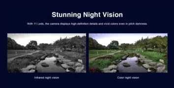 VSTARCAM smart ηλιακή κάμερα CB621DR, dual lens, 3MP, WiFi, SD, PTZ, IP66 7