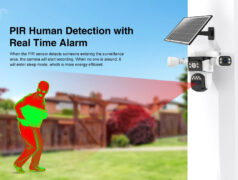 VSTARCAM smart ηλιακή κάμερα CB621SR, triple lens, 2MP, WiFi, SD, PTZ, IP66 3