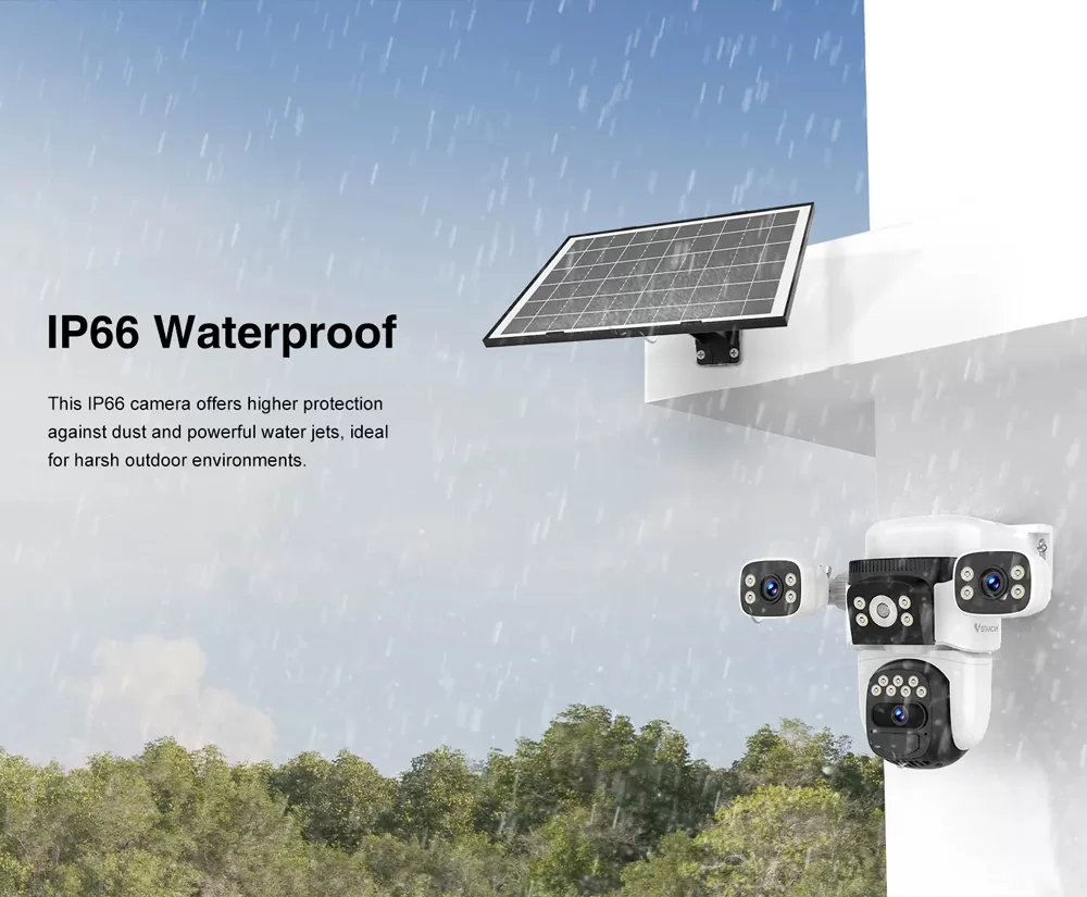 VSTARCAM smart ηλιακή κάμερα CB621SR, triple lens, 2MP, WiFi, SD, PTZ, IP66 6 VSTARCAM smart ηλιακή κάμερα CB621SR, triple lens, 2MP, WiFi, SD, PTZ, IP66 - Image 4