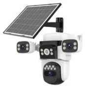VSTARCAM smart ηλιακή κάμερα CB621SR, triple lens, 2MP, WiFi, SD, PTZ, IP66 1