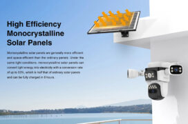 VSTARCAM smart ηλιακή κάμερα CB621SR, triple lens, 2MP, WiFi, SD, PTZ, IP66 8