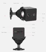 VSTARCAM smart mini κάμερα CB71, 3MP, 1500mAh, WiFi & αυτόνομη καταγραφή 3