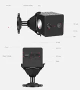 VSTARCAM smart mini κάμερα CB71, 3MP, 1500mAh, WiFi & αυτόνομη καταγραφή 3
