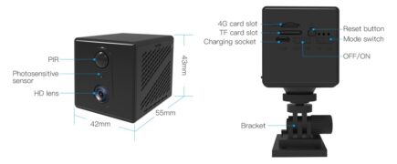 VSTARCAM smart κάμερα CB75, 3MP, 4G, 3000mAh, SD 5