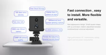 VSTARCAM smart κάμερα CB75, 3MP, 4G, 3000mAh, SD 23 VSTARCAM smart κάμερα CB75, 3MP, 4G, 3000mAh, SD 8