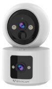 VSTARCAM smart κάμερα CB90DR, 2MP, dual lens, WiFi, PTZ, SD, 5200mAh backup battery