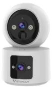 VSTARCAM smart κάμερα CB90DR, 2MP, dual lens, WiFi, PTZ, SD, 5200mAh backup battery