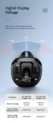 USAMS FM transmitter με οθόνη US-CC115, 2x USB, SD card, 3.4A, μαύρο 8