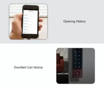 SECUKEY πληκτρολόγιο πρόσβασης CH3-WIFI-EM+MF με κωδικό & κάρτα, Wi-Fi 3