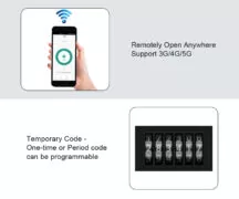 SECUKEY πληκτρολόγιο πρόσβασης CH3-WIFI-EM+MF με κωδικό & κάρτα, Wi-Fi 4