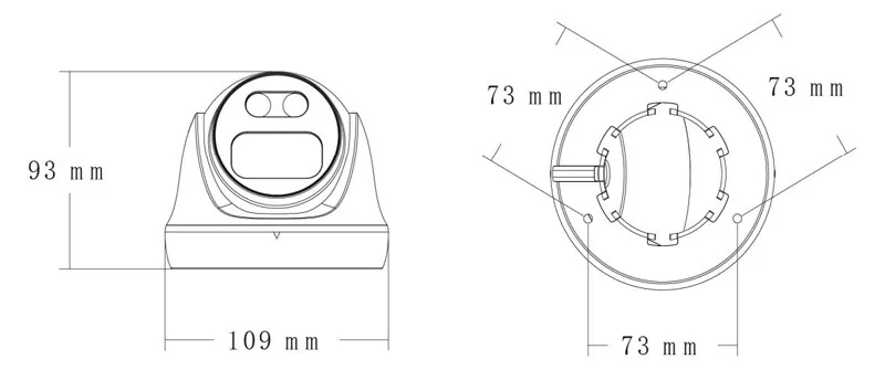 LONGSE υβριδική κάμερα CMSAHTC200FPEW, 2.8mm, 1/3" CMOS, 5MP, LED 25m 6 LONGSE υβριδική κάμερα CMSAHTC200FPEW, 2.8mm, 1/3" CMOS, 5MP, LED 25m - Image 4