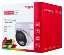 LONGSE IP κάμερα CMSB-2FCV2RC-28PMTF με μικρόφωνο, 2MP, 2.8mm, αδιάβροχη IP67, PoE 4