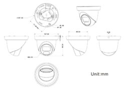 LONGSE υβριδική κάμερα CMSDTHC200FPEW, 2.8mm, 1/3" CMOS, 5MP, IP65 4