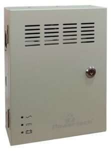 POWERTECH τροφοδοτικό CP1204-5A-B για CCTV, DC12V/5A, 4 κανάλια