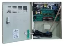 POWERTECH τροφοδοτικό CP1209-10A-B για CCTV-Alarm, DC12V 10A, 9 κανάλια
