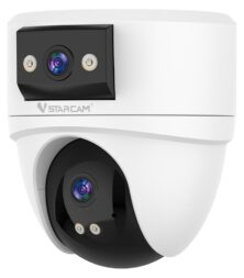 VSTARCAM smart κάμερα CS2DR, 3MP, dual lens, WiFi, PTZ, SD