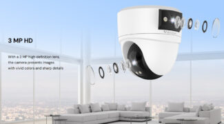 VSTARCAM smart κάμερα CS2DR, 3MP, dual lens, WiFi, PTZ, SD 7