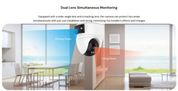 VSTARCAM smart κάμερα CS2DR, 3MP, dual lens, WiFi, PTZ, SD 8