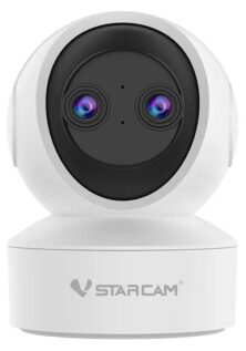 VSTARCAM smart κάμερα CS49D, 3MP, dual lens, WiFi, PTZ, SD