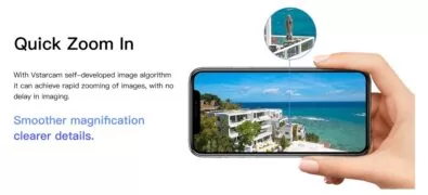 VSTARCAM smart κάμερα CS49D, 3MP, dual lens, WiFi, PTZ, SD 10