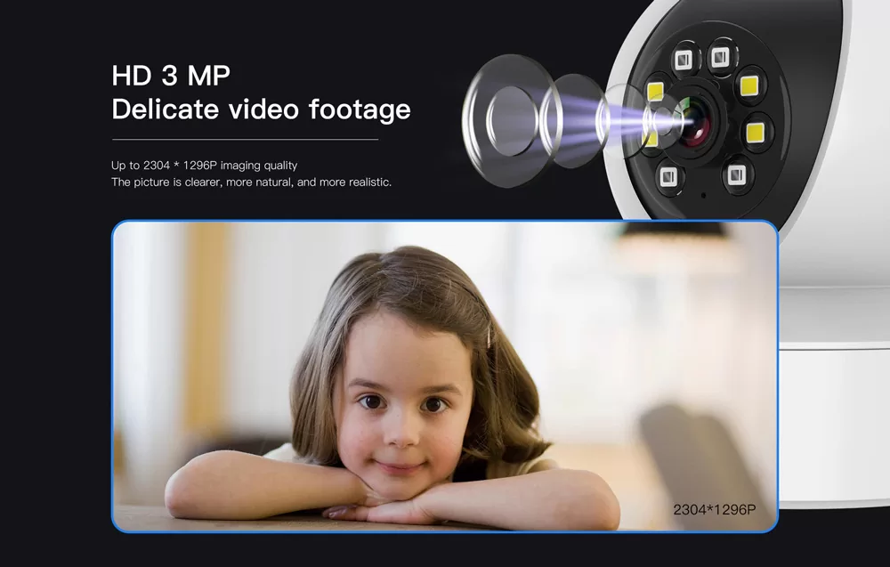 VSTARCAM smart IP κάμερα CS49L, 3MP, WiFi, PTZ 7 VSTARCAM smart IP κάμερα CS49L, 3MP, WiFi, PTZ - Image 5