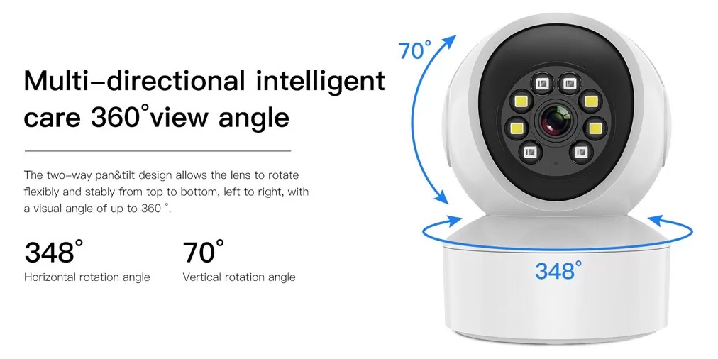 VSTARCAM smart IP κάμερα CS49L, 3MP, WiFi, PTZ 8 VSTARCAM smart IP κάμερα CS49L, 3MP, WiFi, PTZ - Image 6
