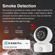 VSTARCAM smart κάμερα CS49LM με ανιχνευτή καπνού/αερίου, 3MP, WiFi, PTZ, SD 2