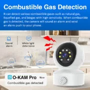 VSTARCAM smart κάμερα CS49LM με ανιχνευτή καπνού/αερίου, 3MP, WiFi, PTZ, SD 3