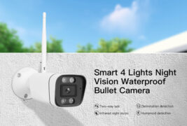VSTARCAM smart IP κάμερα CS58, IP66, 3MP, WiFi, ανίχνευση καπνού 2