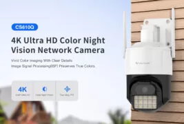 VSTARCAM smart κάμερα CS610Q, 4K/8MP, WiFi, PTZ, SD, IP66 2