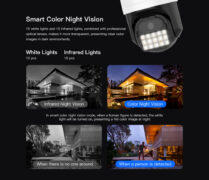 VSTARCAM smart κάμερα CS610Q, 4K/8MP, WiFi, PTZ, SD, IP66 11