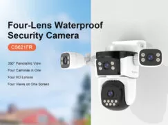 VSTARCAM smart κάμερα CS621FR, four-lens, 2MP, WiFi, SD, PTZ, IP66 2
