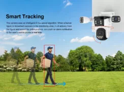 VSTARCAM smart κάμερα CS621FR, four-lens, 2MP, WiFi, SD, PTZ, IP66 10