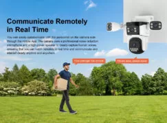 VSTARCAM smart κάμερα CS621FR, four-lens, 2MP, WiFi, SD, PTZ, IP66 11