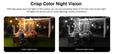 VSTARCAM smart κάμερα CS621SR, triple lens, 2MP, WiFi, SD, PTZ, IP66 5