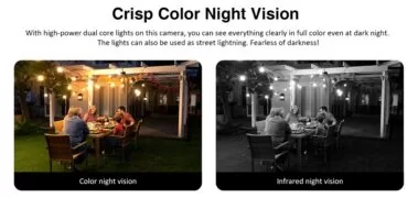 VSTARCAM smart κάμερα CS621SR, triple lens, 2MP, WiFi, SD, PTZ, IP66 5