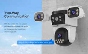 VSTARCAM smart κάμερα CS621SR, triple lens, 2MP, WiFi, SD, PTZ, IP66 9