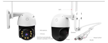 VSTARCAM smart IP κάμερα CS64, αδιάβροχη IP66, 3MP, WiFi, cloud/micro SD 4