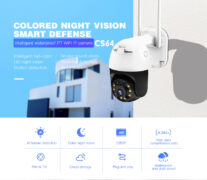 VSTARCAM smart IP κάμερα CS64, αδιάβροχη IP66, 3MP, WiFi, cloud/micro SD 2