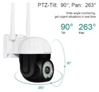 VSTARCAM smart κάμερα CS662, 3MP, WiFi, PTZ, SD, IP66 3