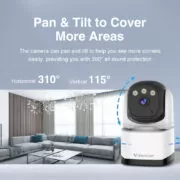 VSTARCAM smart κάμερα CS995, 3MP, WiFi, PTZ, SD 2