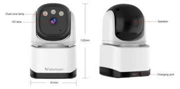 VSTARCAM smart κάμερα CS995, 3MP, WiFi, PTZ, SD 6