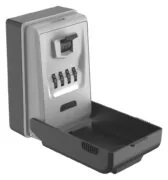 C-TECH κλειδοθήκη τοίχου CTL-0025 με συνδυασμό 4 ψηφίων, LED, 7x8x13cm, 625gr 1