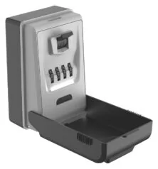 C-TECH κλειδοθήκη τοίχου CTL-0025 με συνδυασμό 4 ψηφίων, LED, 7x8x13cm, 625gr