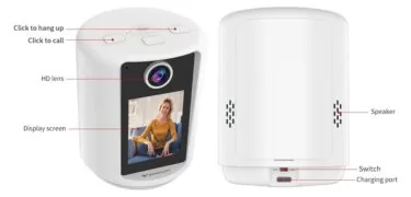 VSTARCAM smart κάμερα CV331S με οθόνη, 3MP, WiFi, 2000mAh, SD 3