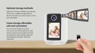 VSTARCAM smart κάμερα CV331S με οθόνη, 3MP, WiFi, 2000mAh, SD 12